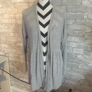 Simple Grey Cardigan
